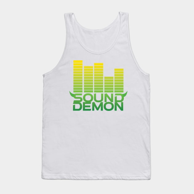 Sound Demon Lemon and Lime Tank Top by MattOArtDesign